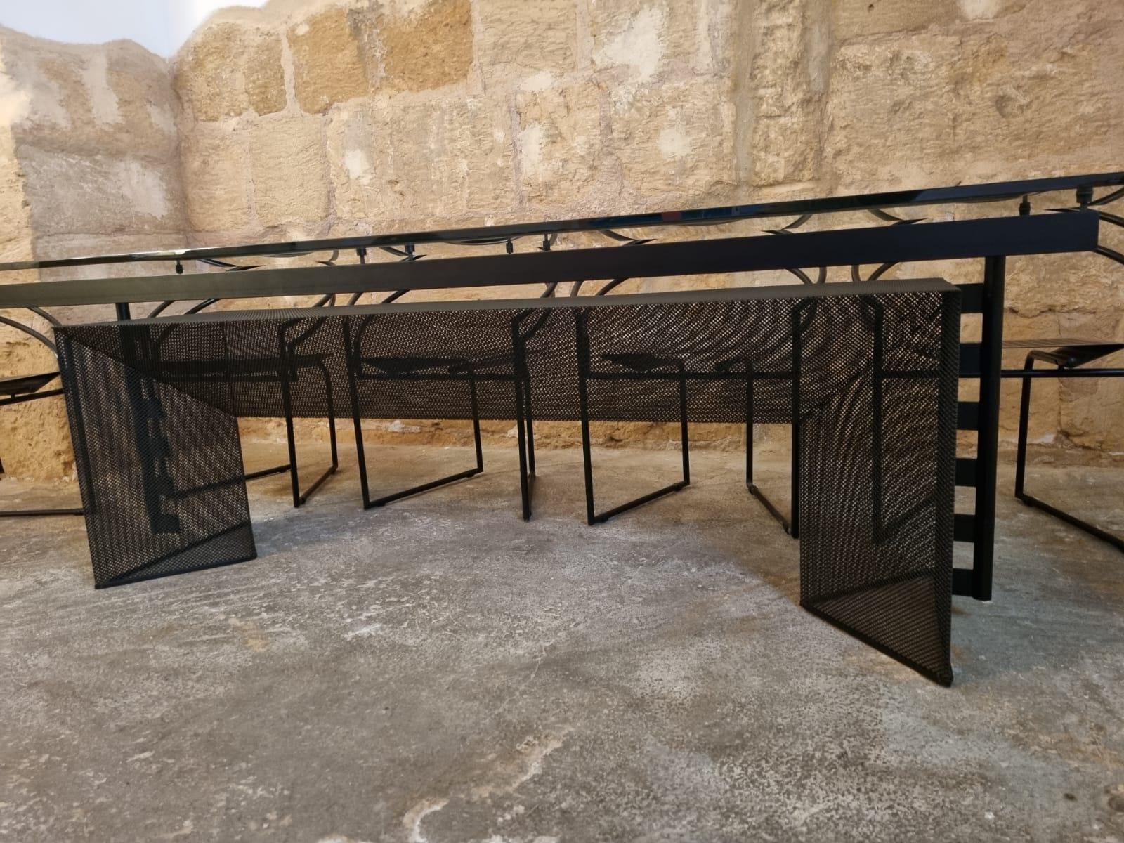 Mario Botta Vintage Dining Table & 10x Chairs Set for Alias, Italy, 1980s For Sale 11