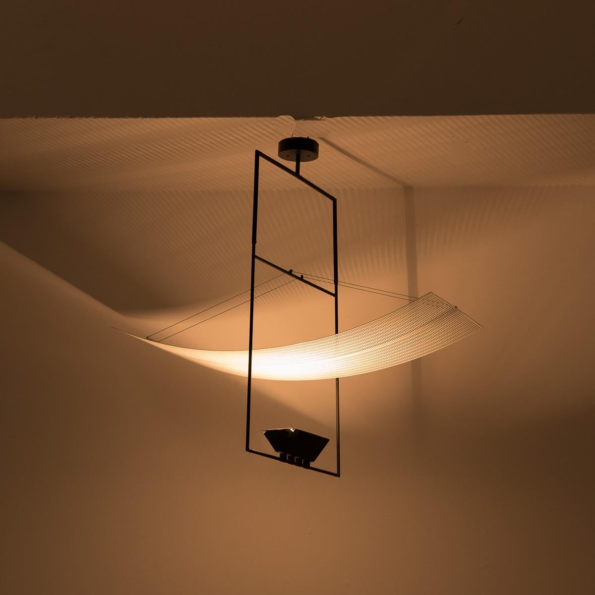 Lampadario Zefiro di Mario Botta per Artemide, Italia, 1980 in vendita 2