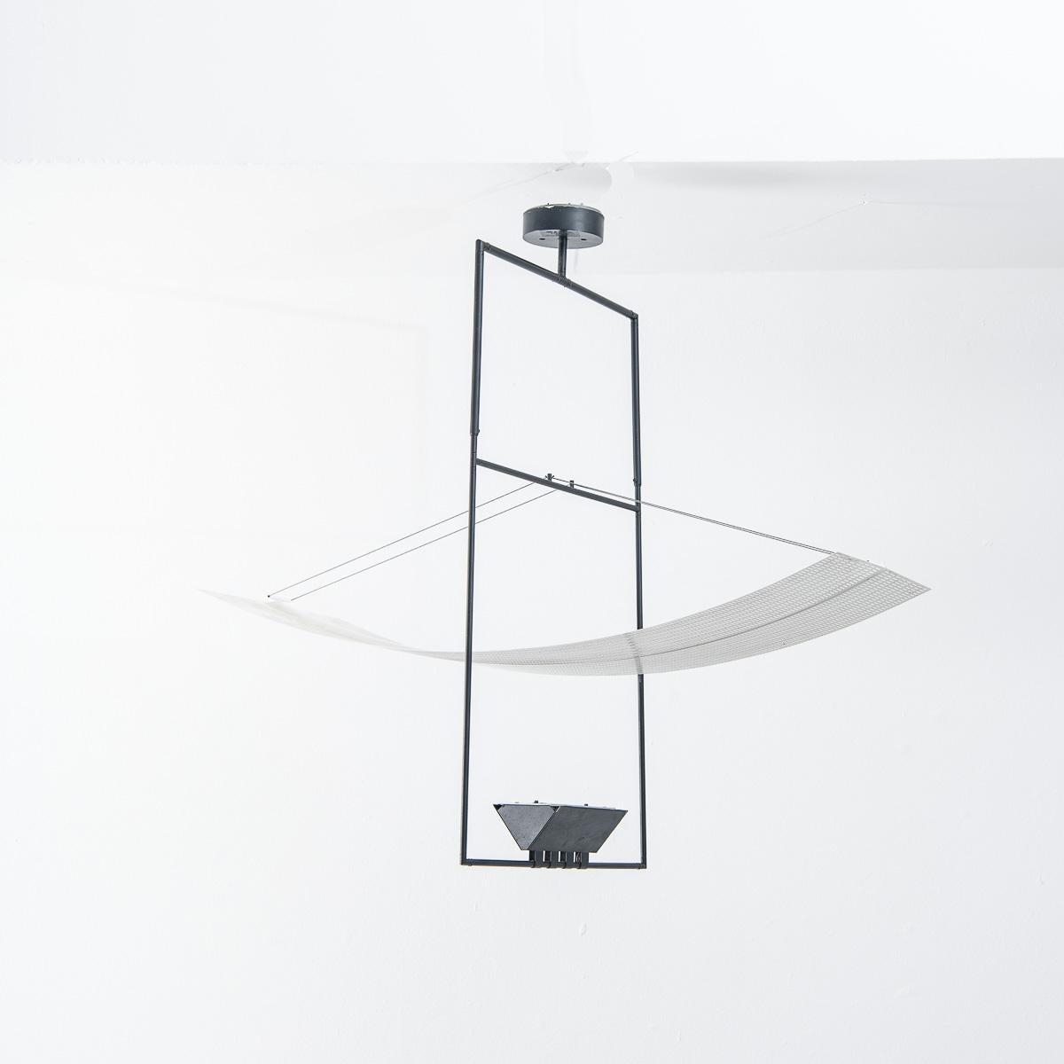 Italiano Lampadario Zefiro di Mario Botta per Artemide, Italia, 1980 in vendita