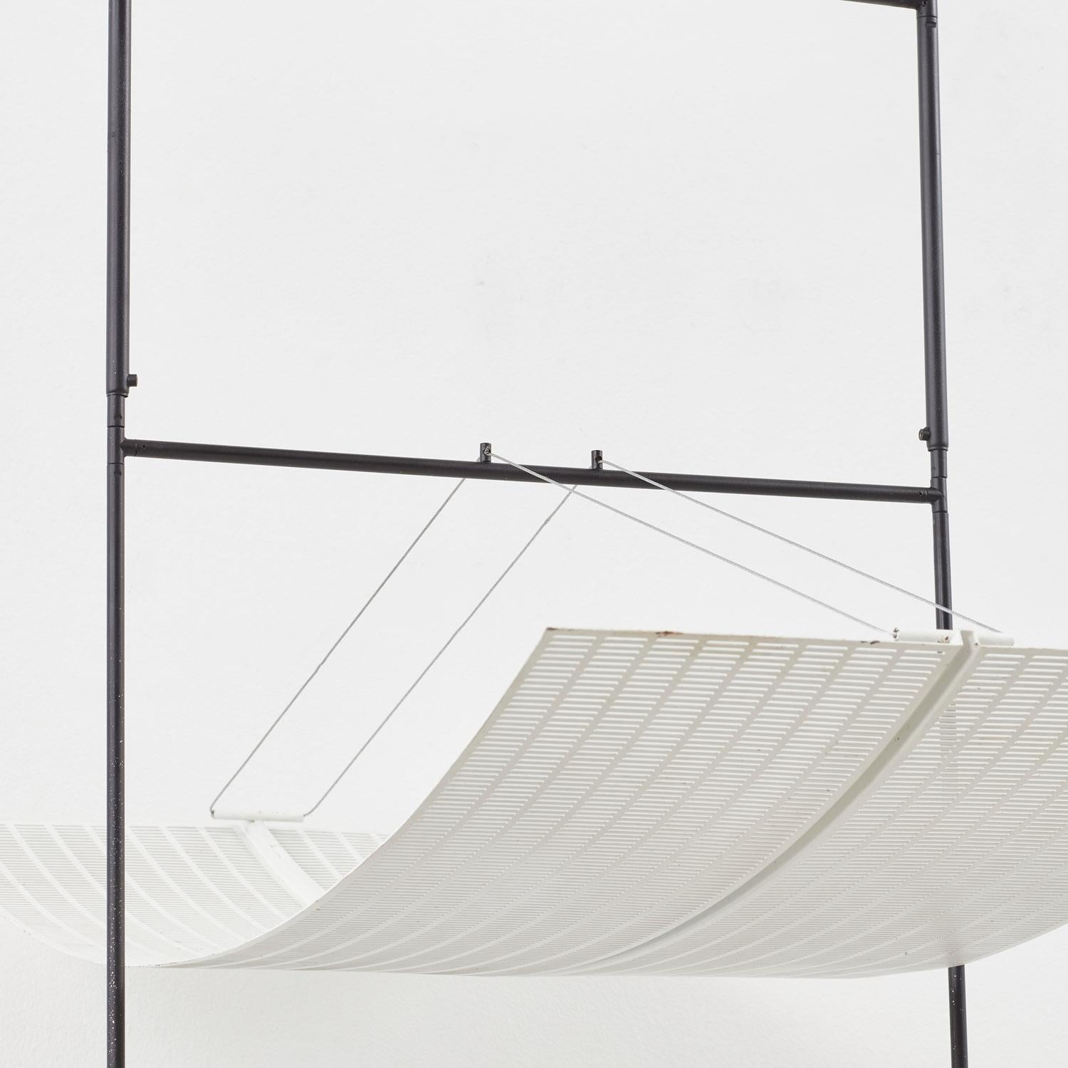 Mario Botta Zefiro-Kronleuchter für Artemide, Italien, 1980 (Metall) im Angebot