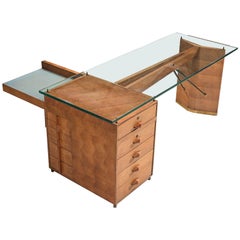 Architectural Rosewood Desk at 1stdibs