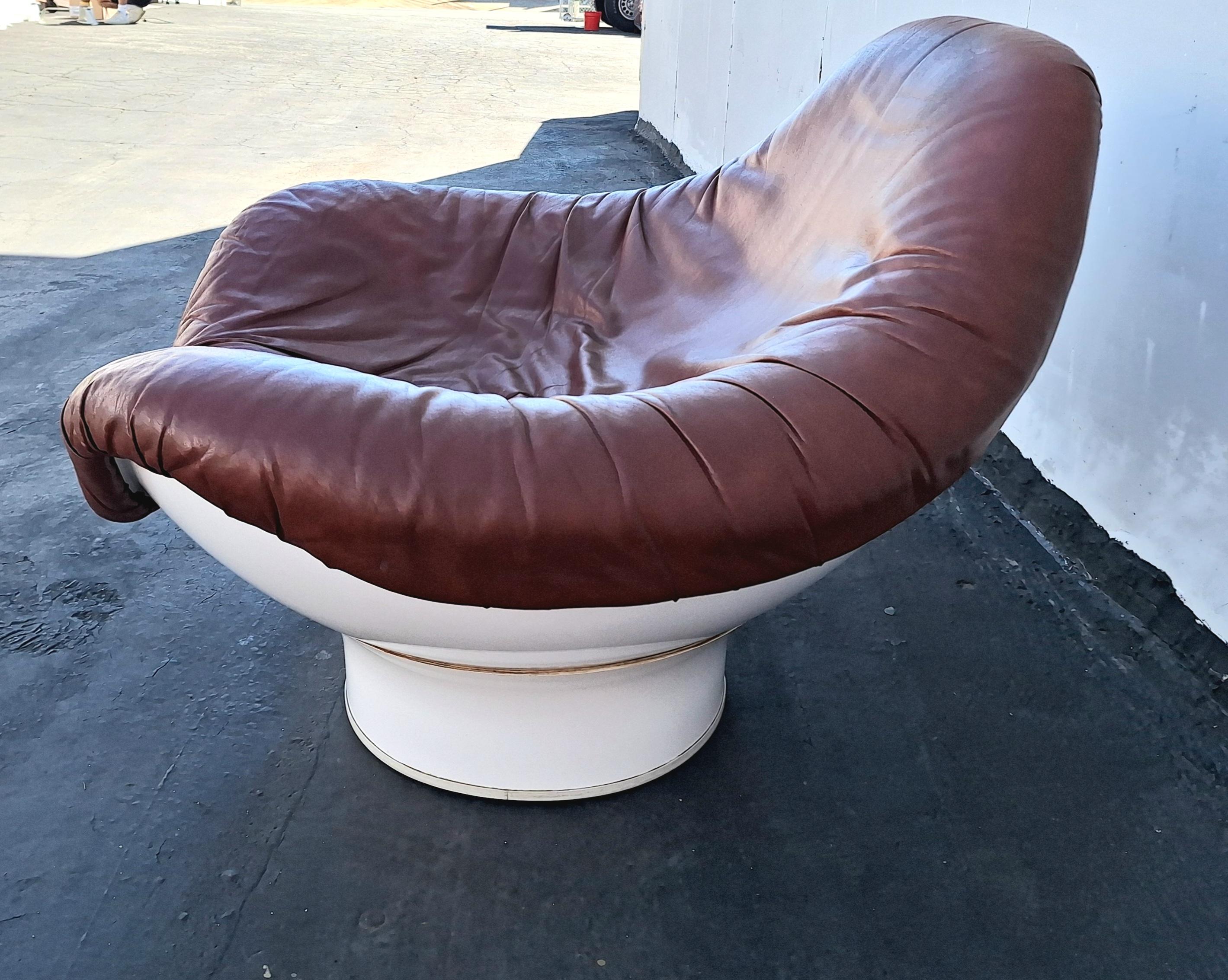 Late 20th Century Mario Brunu Rodica Lounge Chair for Comfort  For Sale