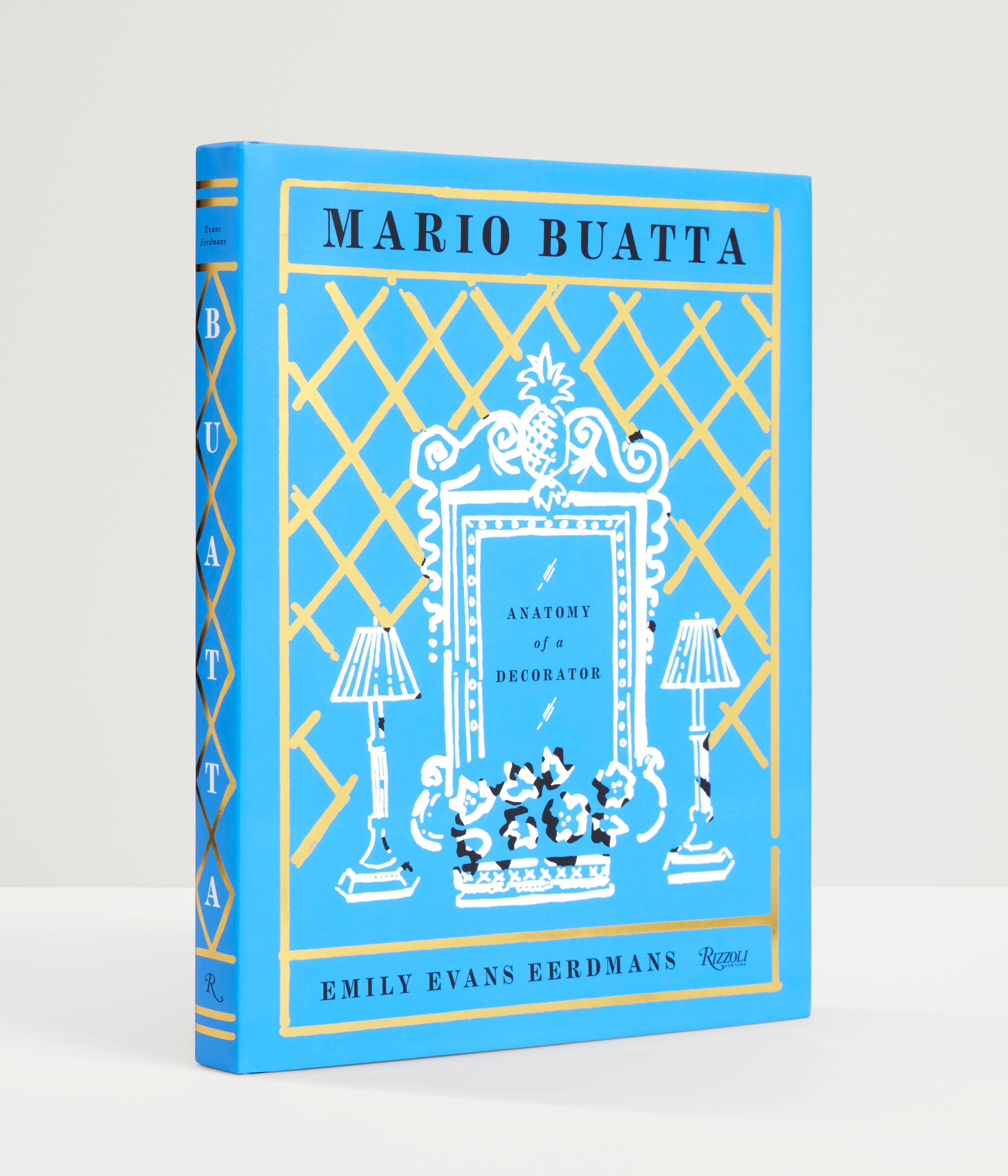 Mario Buatta: Anatomy of a Decorator
Author Emily Evans Eerdmans, Foreword by Patricia Altschul

The first authoritative assessment of Mario Buatta by a protégée of the decorator. Never-before-seen archival material is culled to present the design