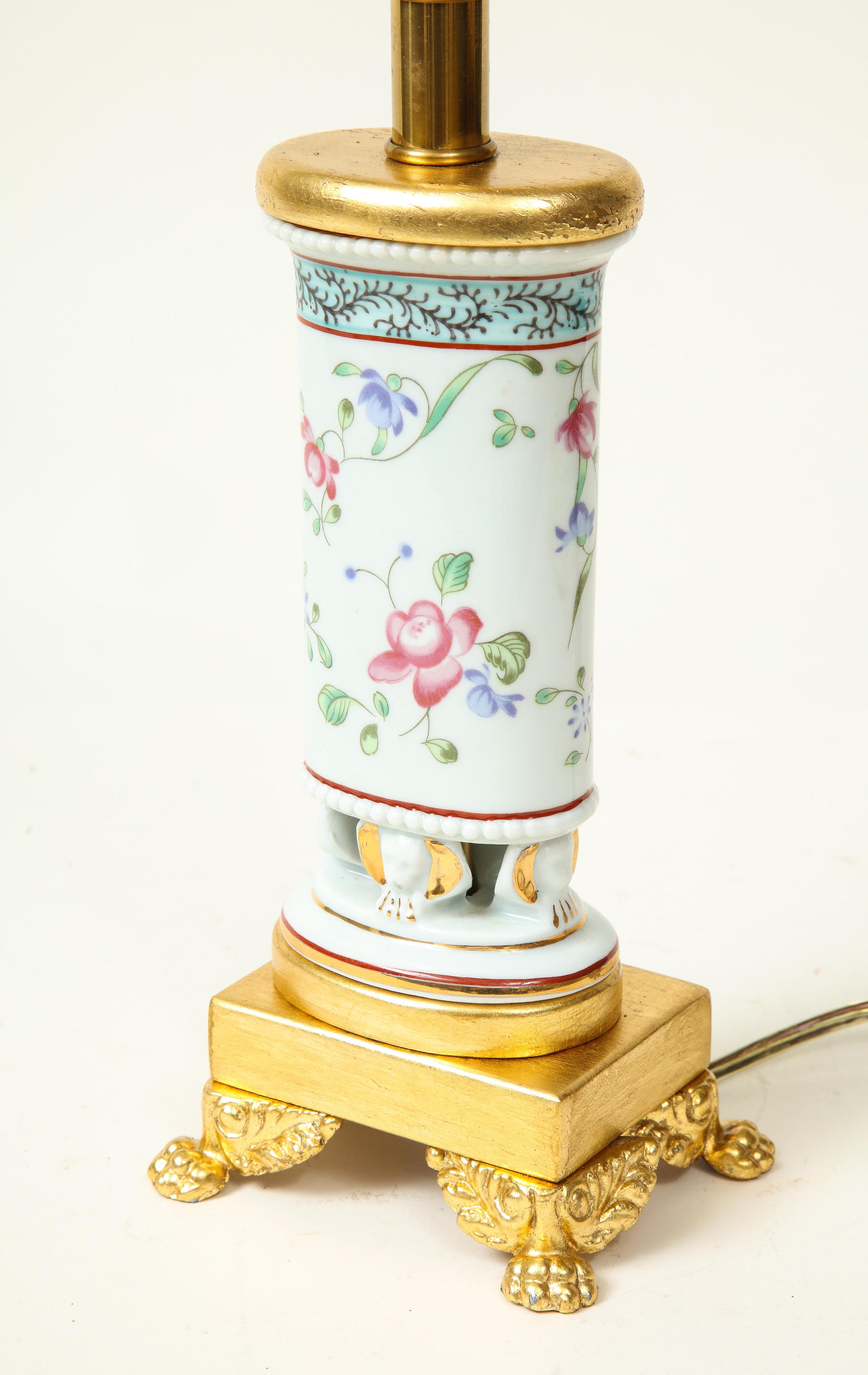 20th Century Mario Buatta Chinese Export Style Porcelain Table Lamp