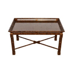 Mario Buatta für John Widdicomb Hollywood Regency Chinoiserie Couchtisch