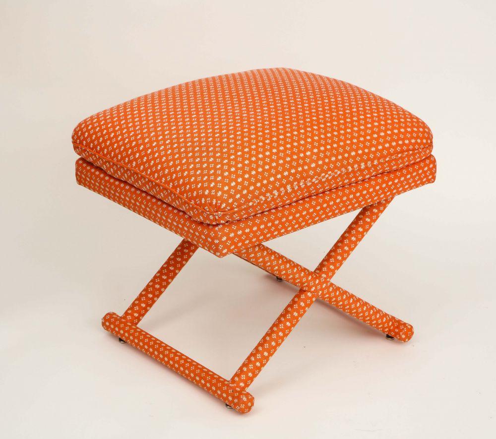American Mario Buatta X-Form Bench For Sale