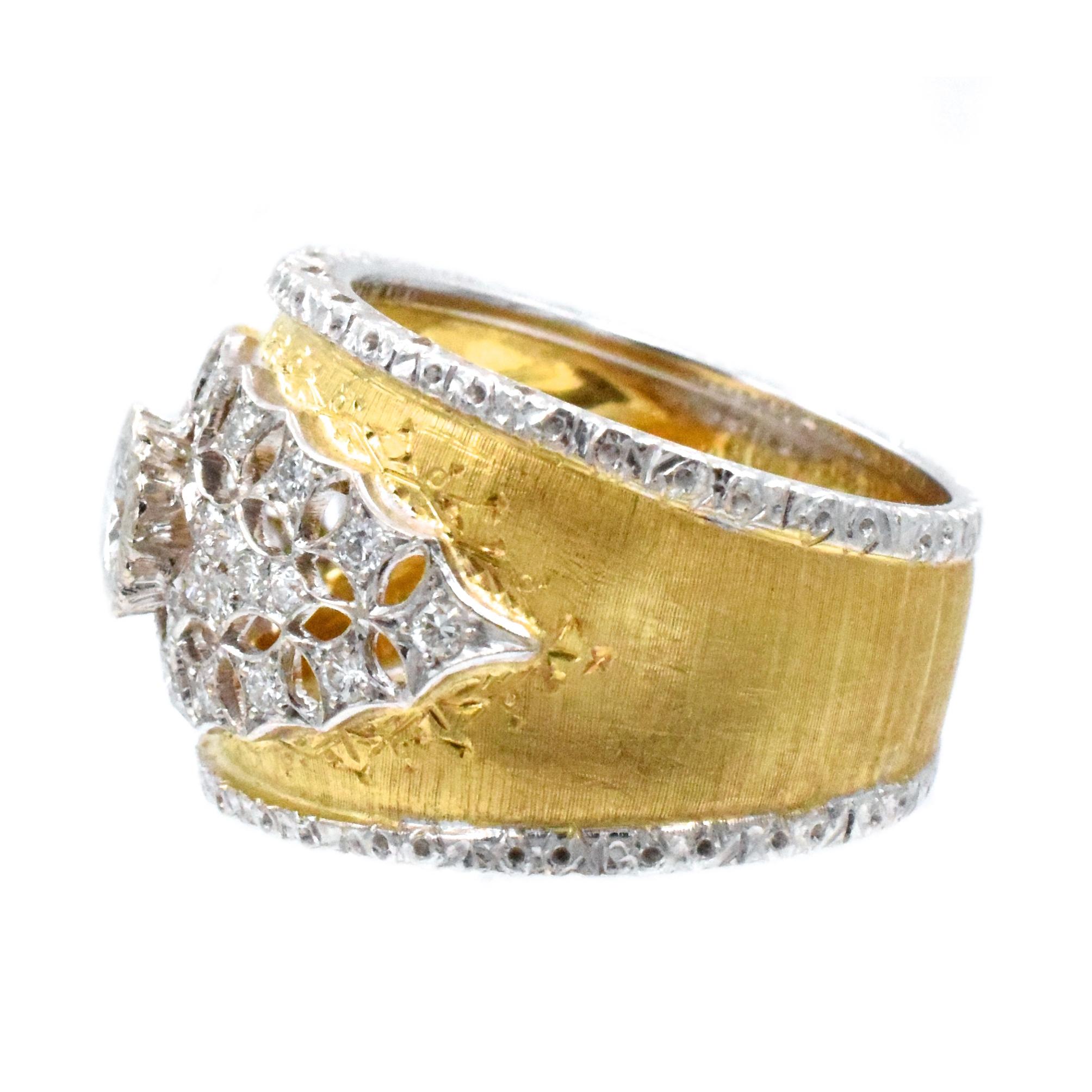 Mario Buccelatti !!!!
This exquisite band  from Mario Buccellati has an air of elegance that is incomparable! Buccellati 