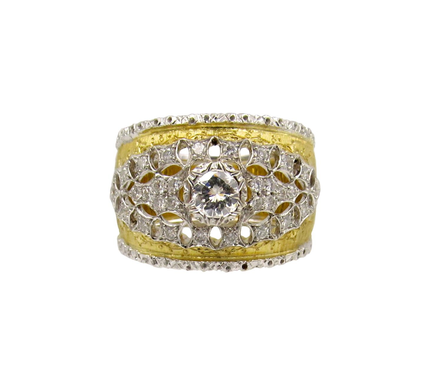 Women's Mario Buccelatti Diamond Band Ring