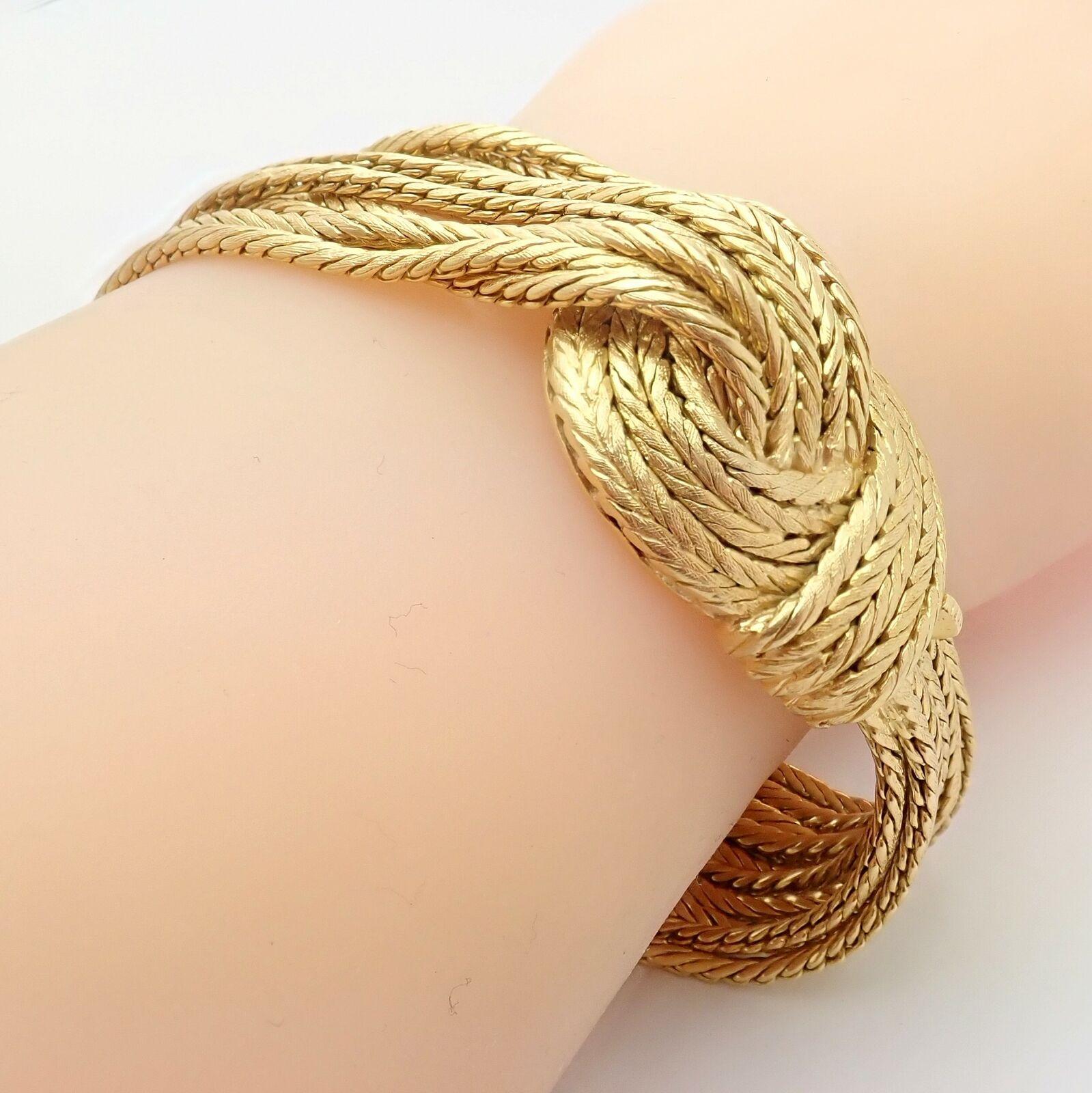 Mario Buccellati 11strängiges Gelbgold-Seil-Armband 8