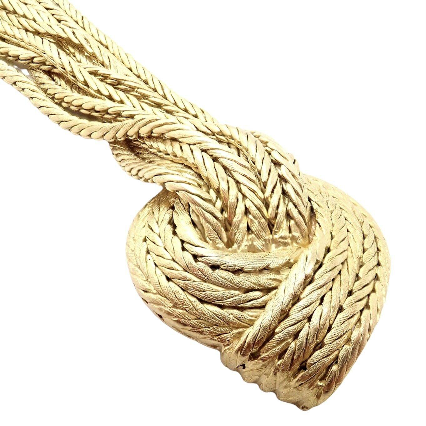 Mario Buccellati 11strängiges Gelbgold-Seil-Armband 4