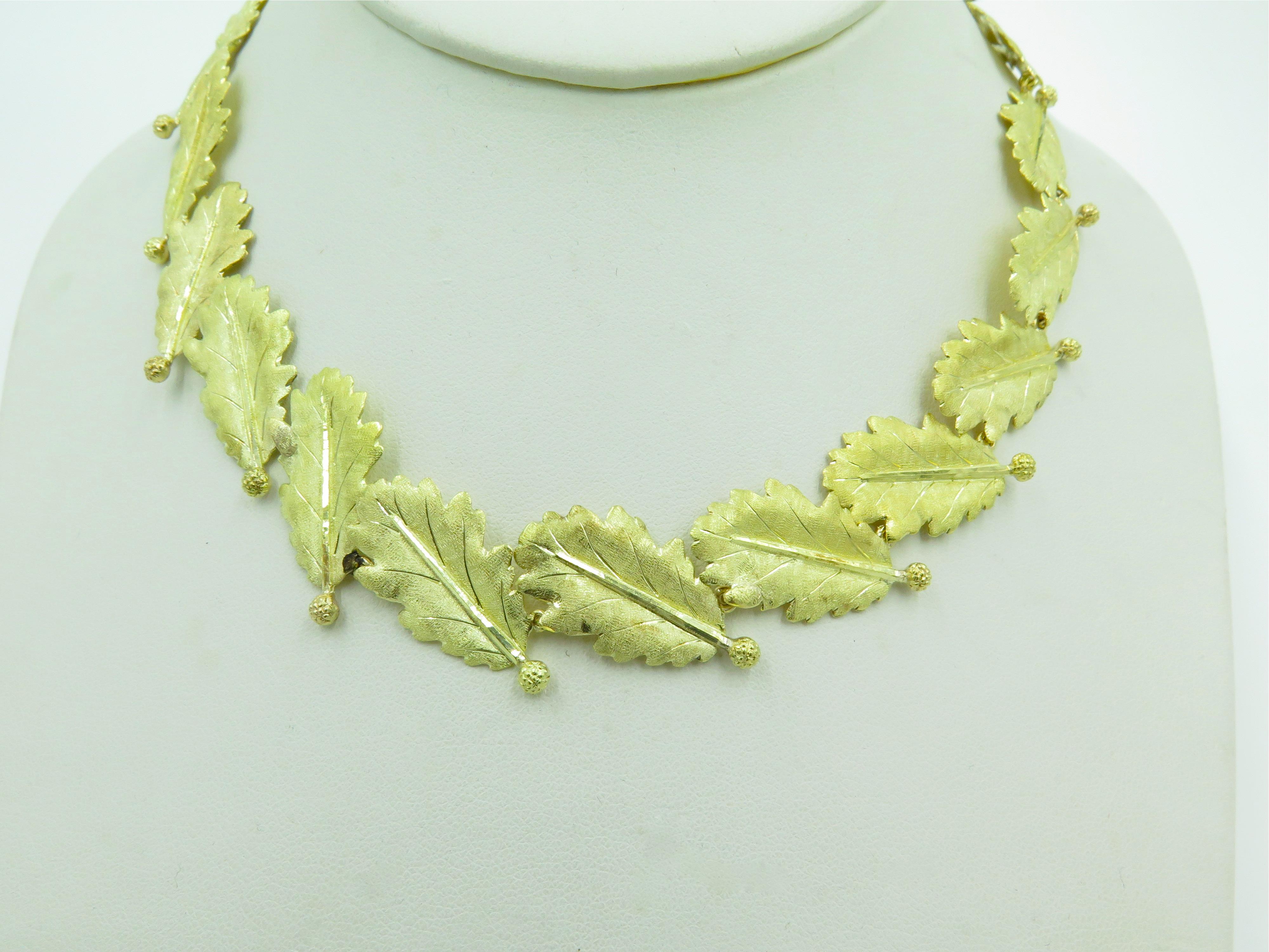Contemporary Mario Buccellati 18 Karat Yellow Gold Necklace
