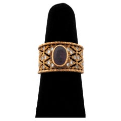 Mario Buccellati 18K Ruby Diamond Ring