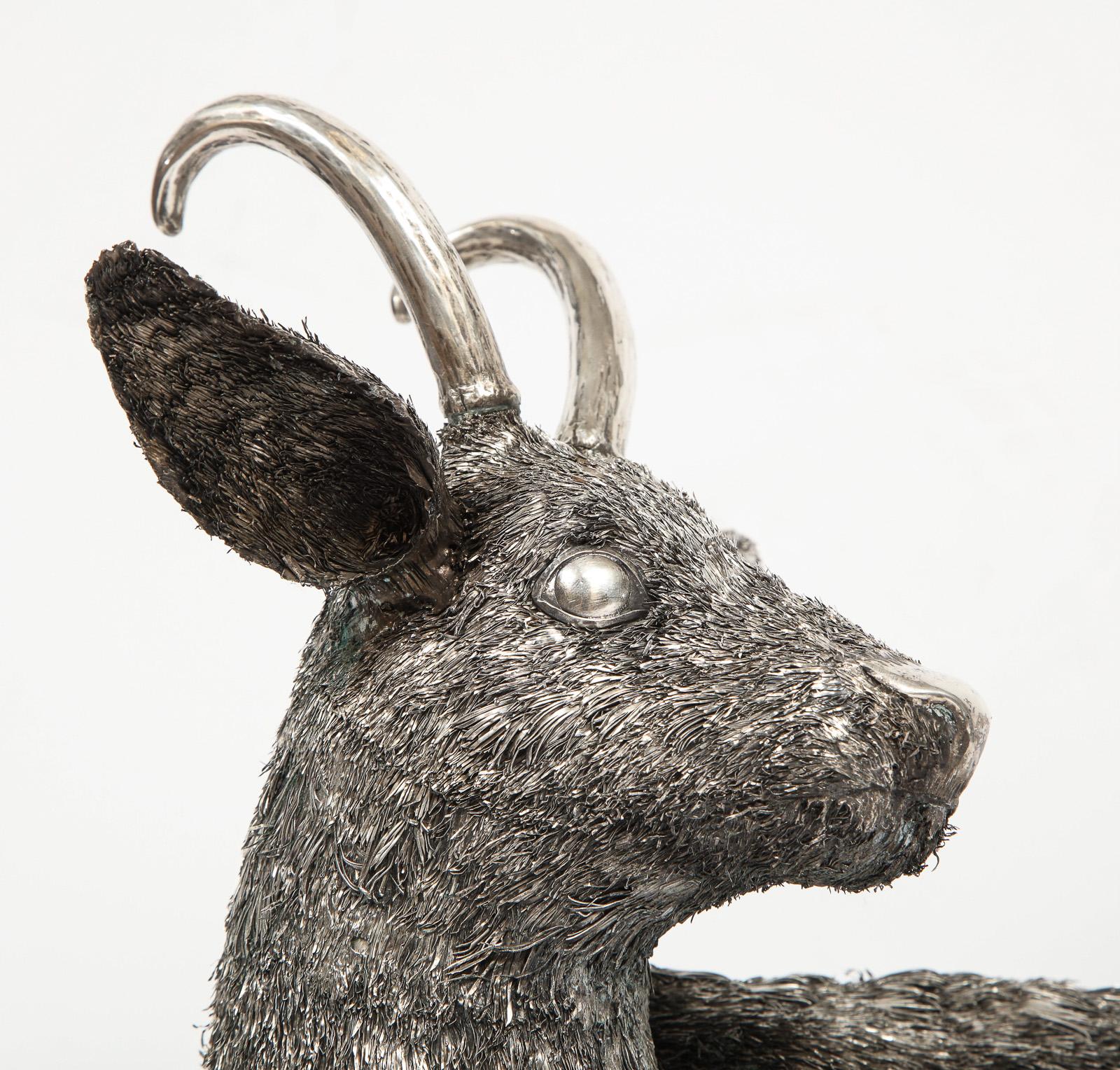 Mario Buccellati, a Rare and Exceptional Italian Silver Goat 1
