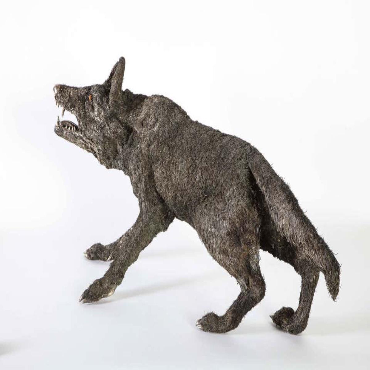 Mario Buccellati a Rare and Exceptional Nearly Life-Size Silver Wolf, circa 1970 8