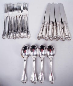 Mario Buccellati Borgia Sterling Silver 36-Piece Starter Set for 12