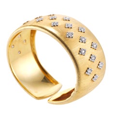 Mario Buccellati Bracciale Classico con Diamanti in Oro