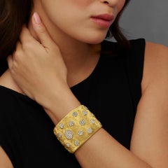 Mario Buccellati Diamond Rigato Bracelet
