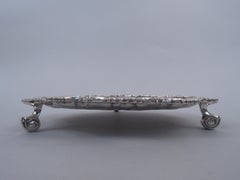 Mario Buccellati Georgian Classical Sterling Silver 6-Inch Salver