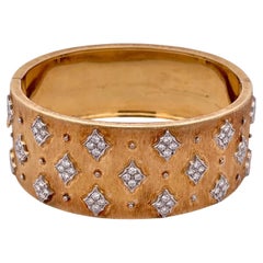 Mario Buccellati Pulsera de Oro con Diamantes 18K