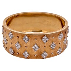 Mario Buccellati, bracelet en or 18 carats avec diamants