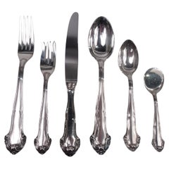 Mario Buccellati Grande Imperiale Sterling Silver Dinner Set for 8