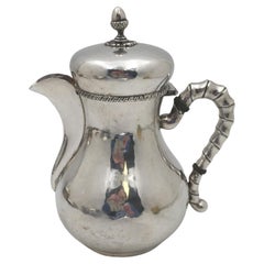 Mario Buccellati Hammered Sterling Silver Bachelor Size Tea Pot