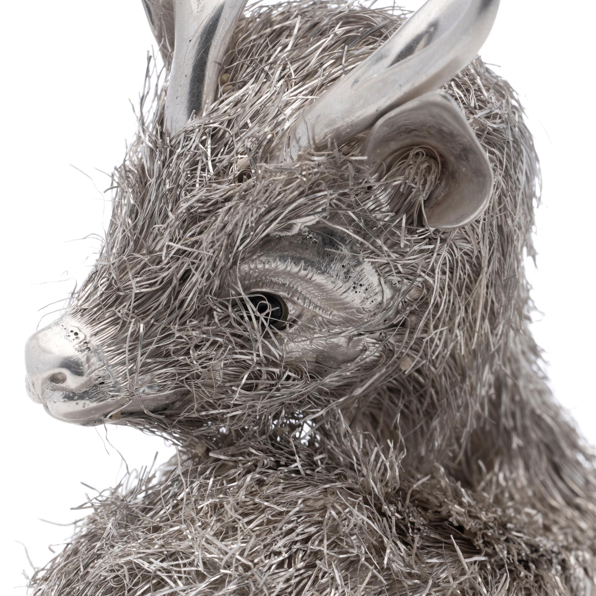 Mario Buccellati Italian 925 Sterling Silver Fallow, Deer Figurine For Sale 7