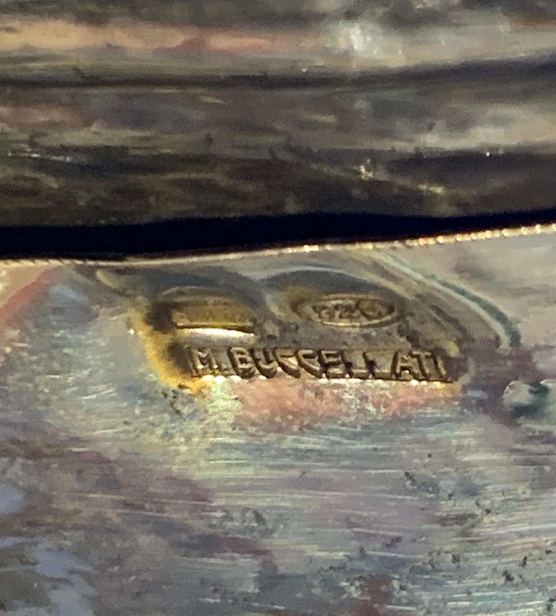 Mario Buccellati Loro plateado de gran tamaño 

Un loro de plata de tamaño natural elaborado con una técnica conocida como 