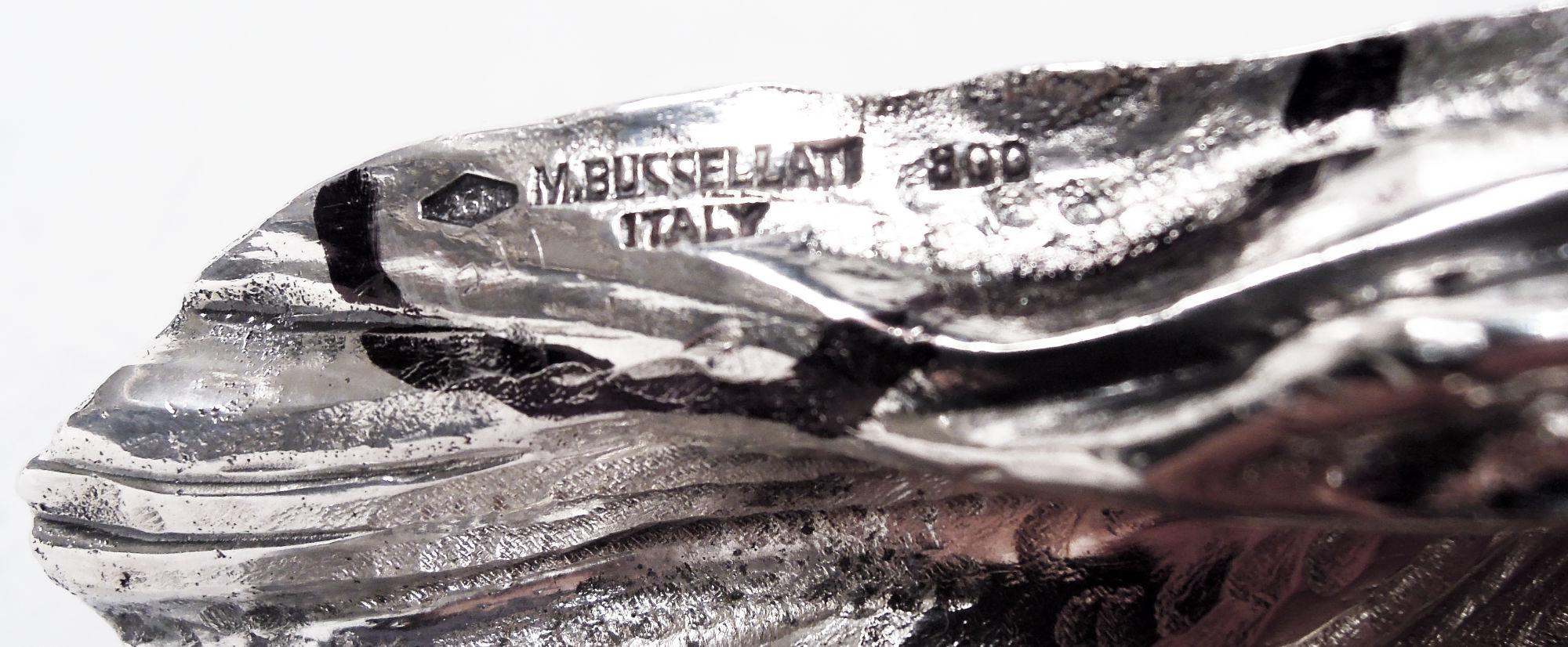 Mario Buccellati Midcentury Classical Silver Seashell Dish 1