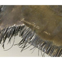 Mario Buccellati, Rare and Exceptional Italian Silver Walking Peacock