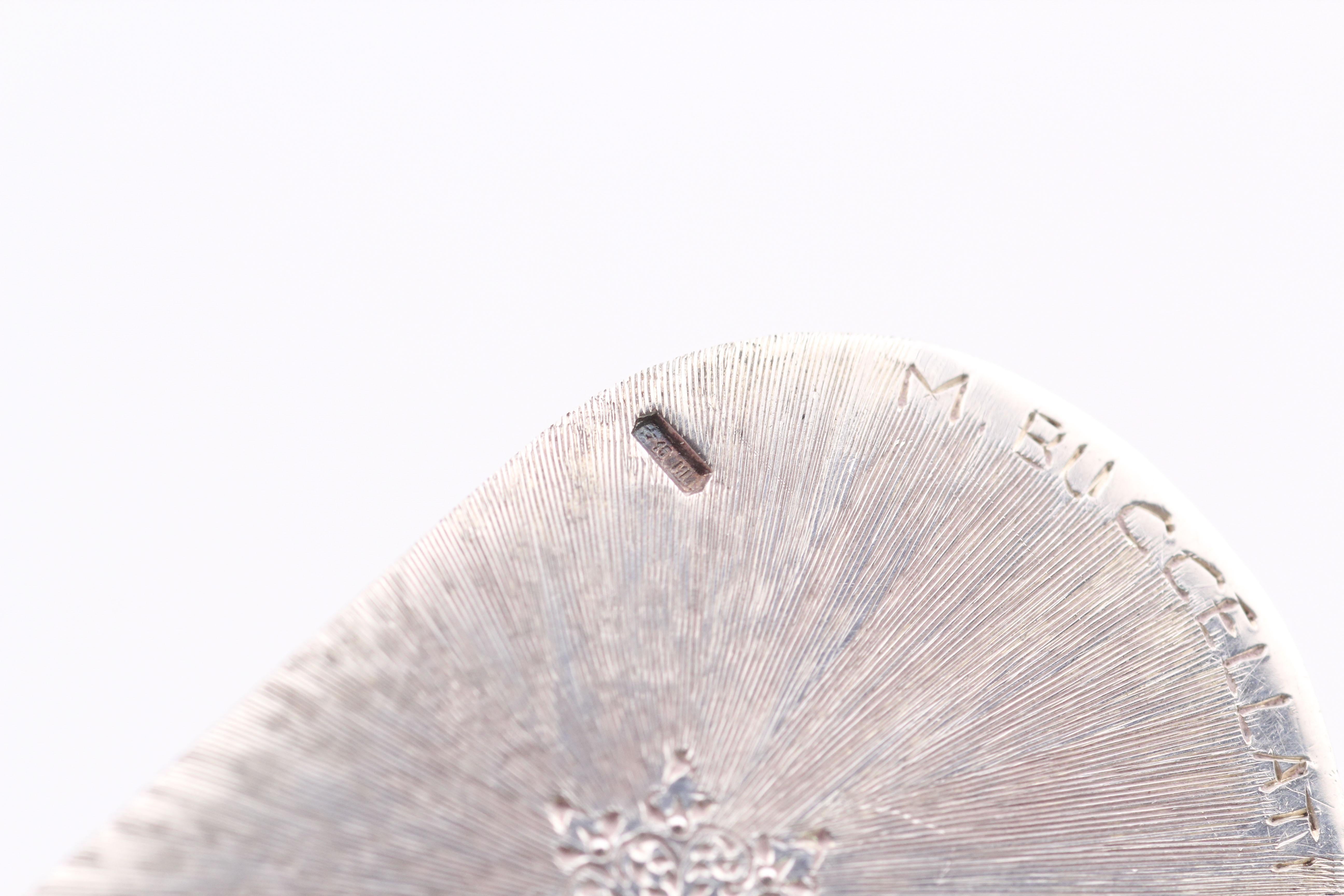 Mario Buccellati Rare Vintage Sterling Silver Turtle Letter Opener For Sale 6