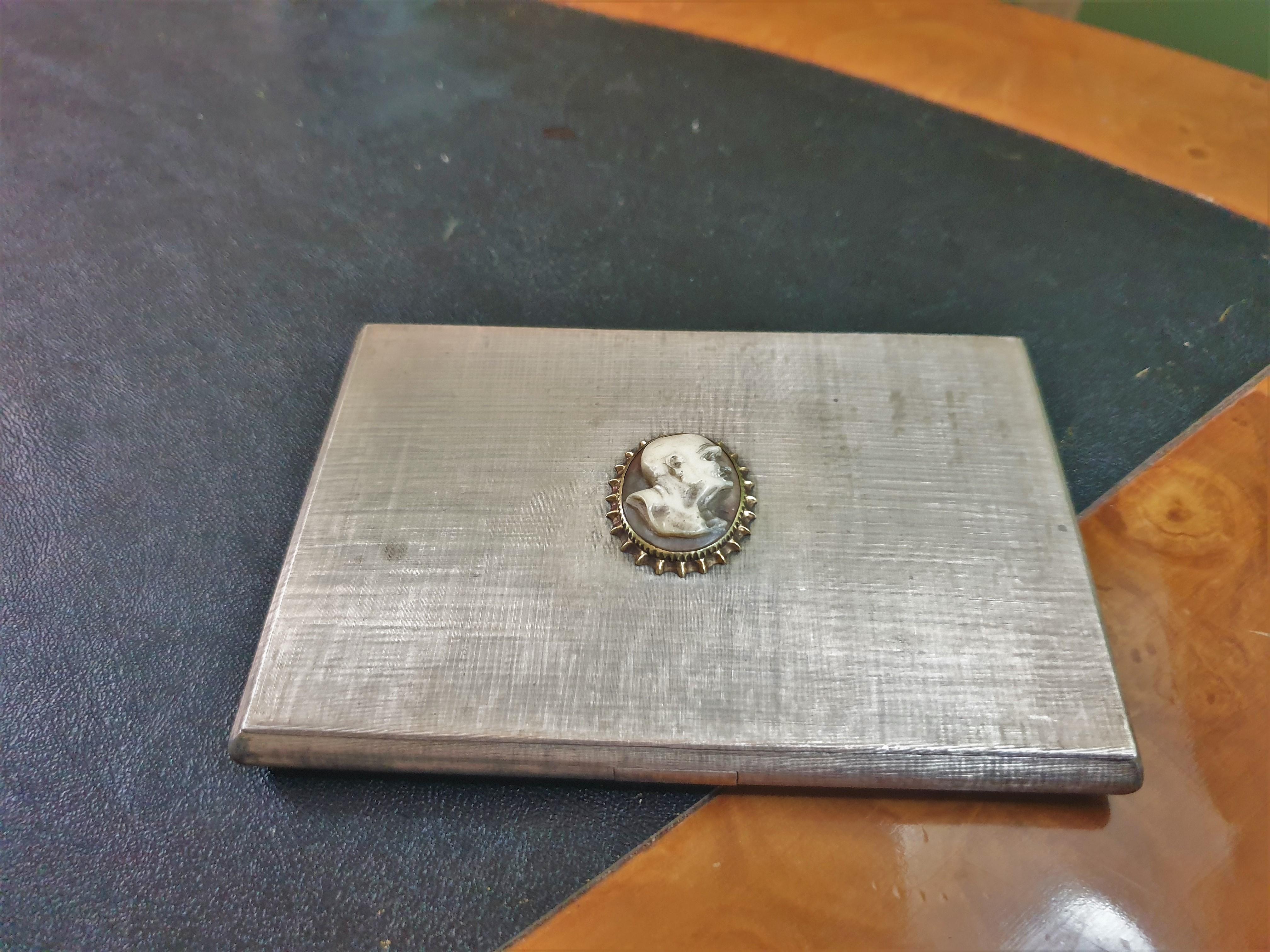 Mario Buccellati Silver Cigarette Case, Italy, 1960s For Sale 6