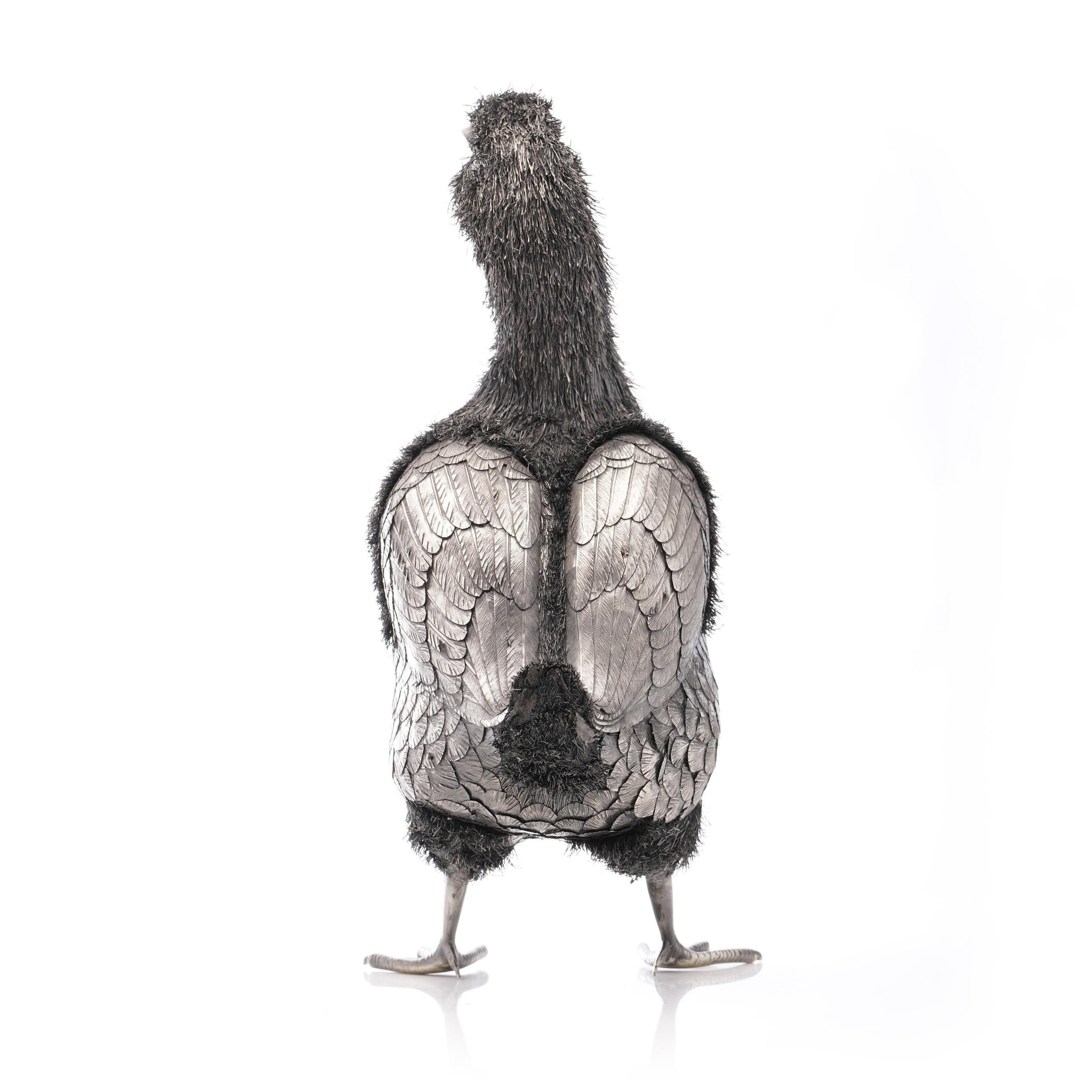  Modèle de canard debout impressionnant et réaliste Mario Buccellati  en vente 1