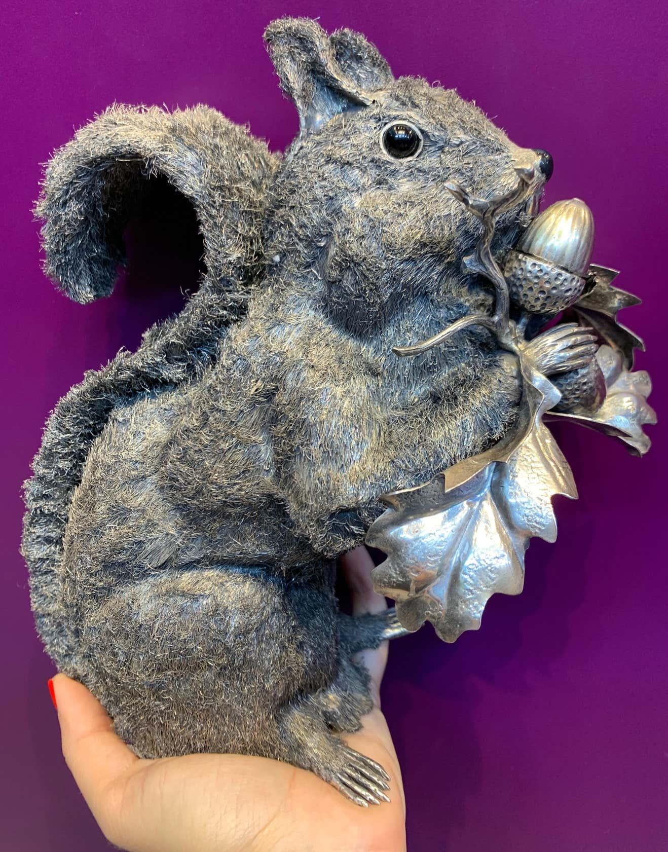 Mario Buccellati Silber Eichhörnchen im Zustand „Hervorragend“ im Angebot in New York, NY