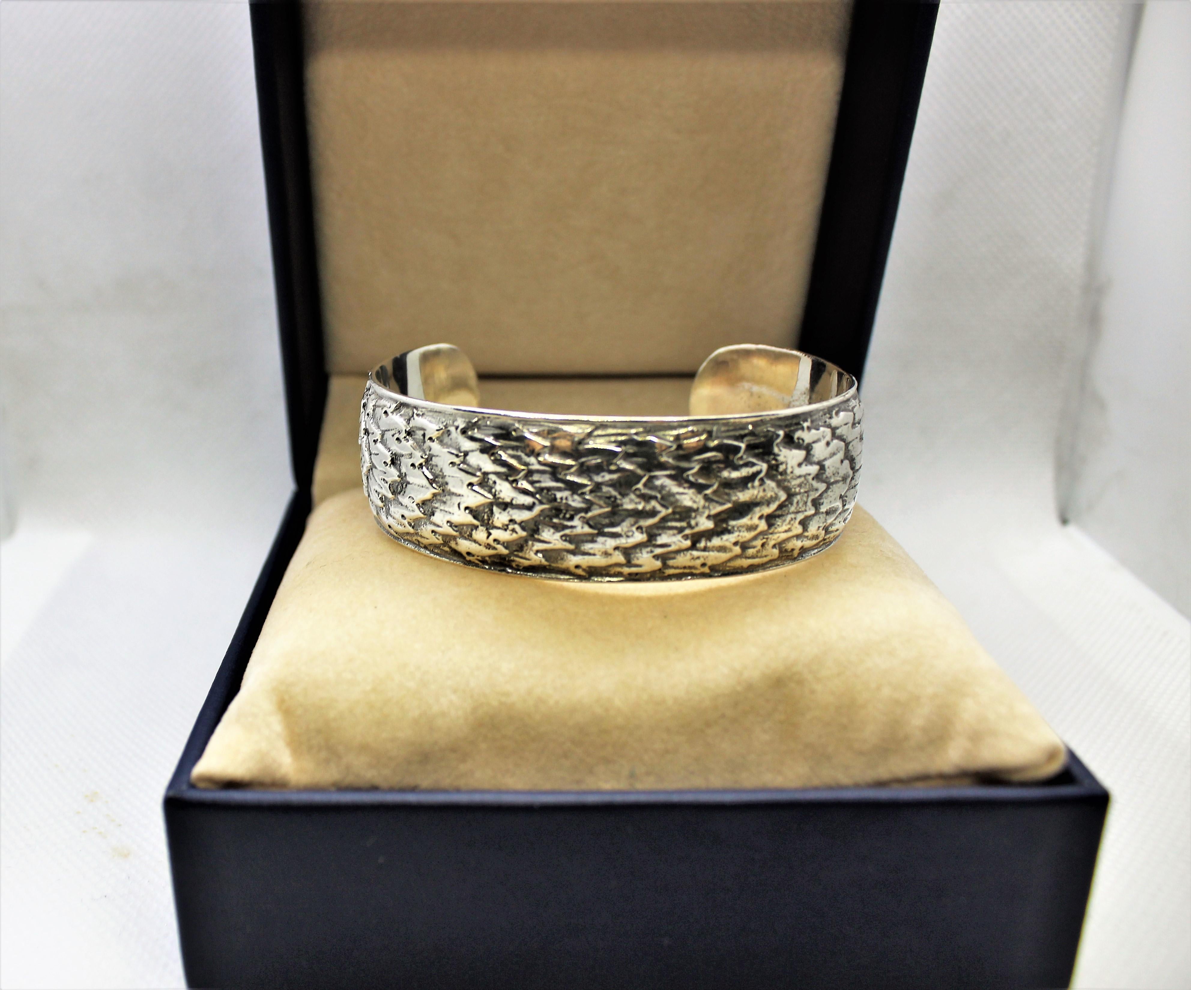 Mario Buccellati Sterling Silver Bangle Bracelet, Italy, 1950s In Good Condition In firenze, IT