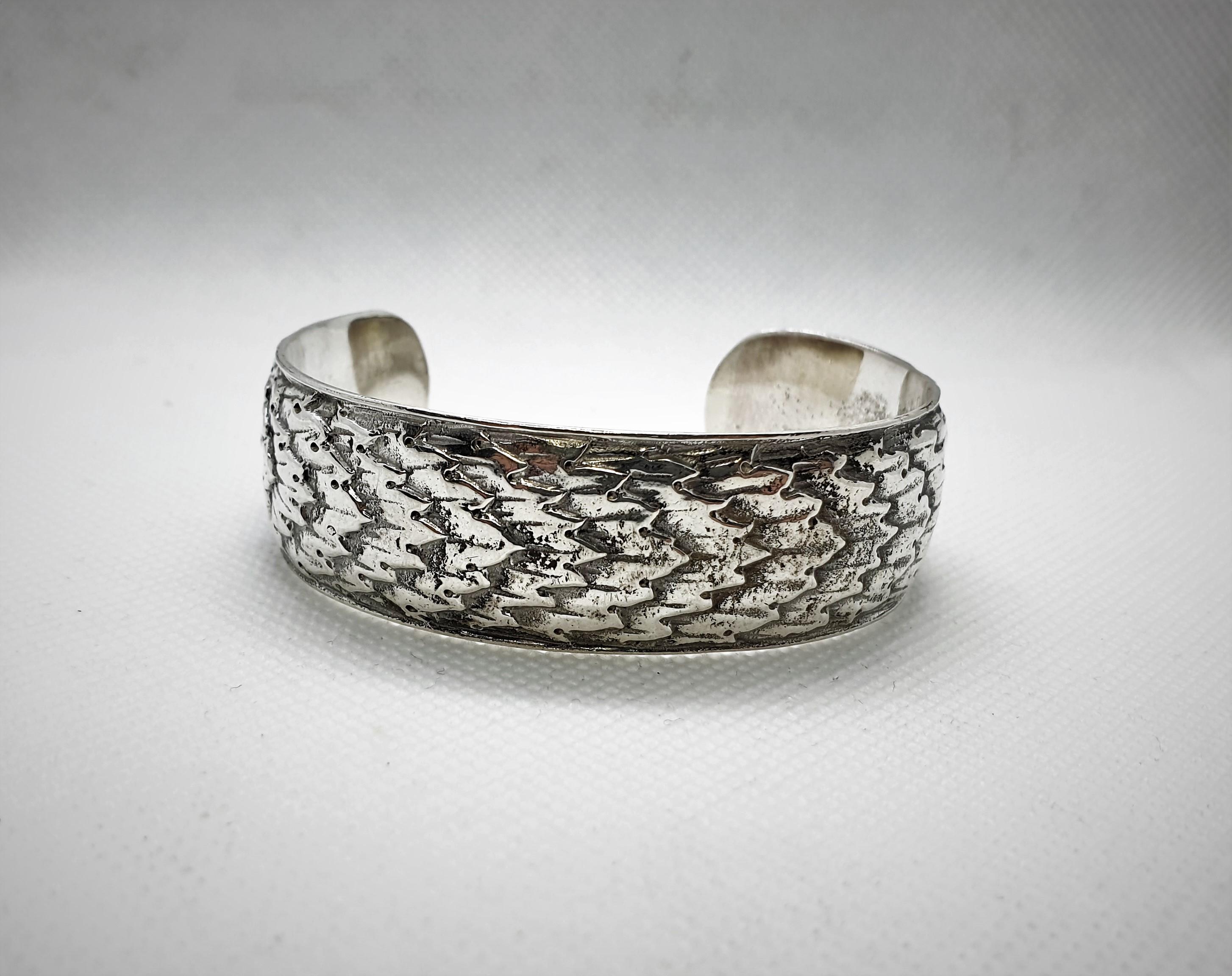 Mario Buccellati Sterling Silver Bangle Bracelet, Italy, 1950s 2