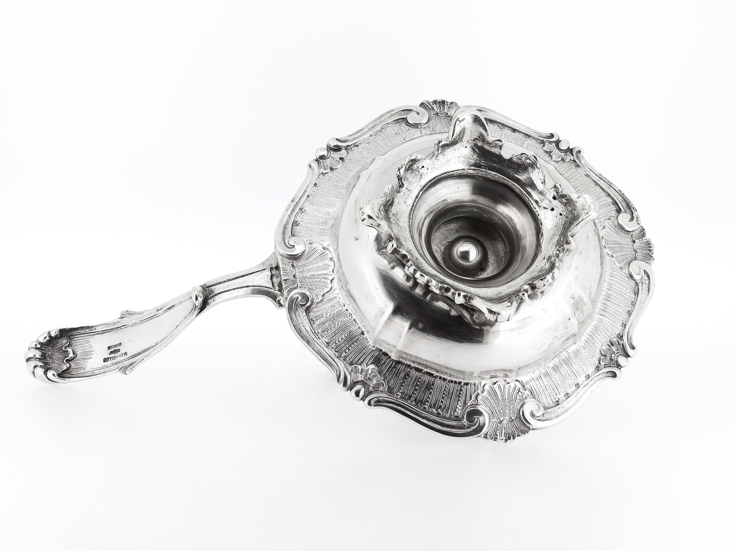 Mario Buccellati portacandele o bastone da camera in argento sterling in vendita 4
