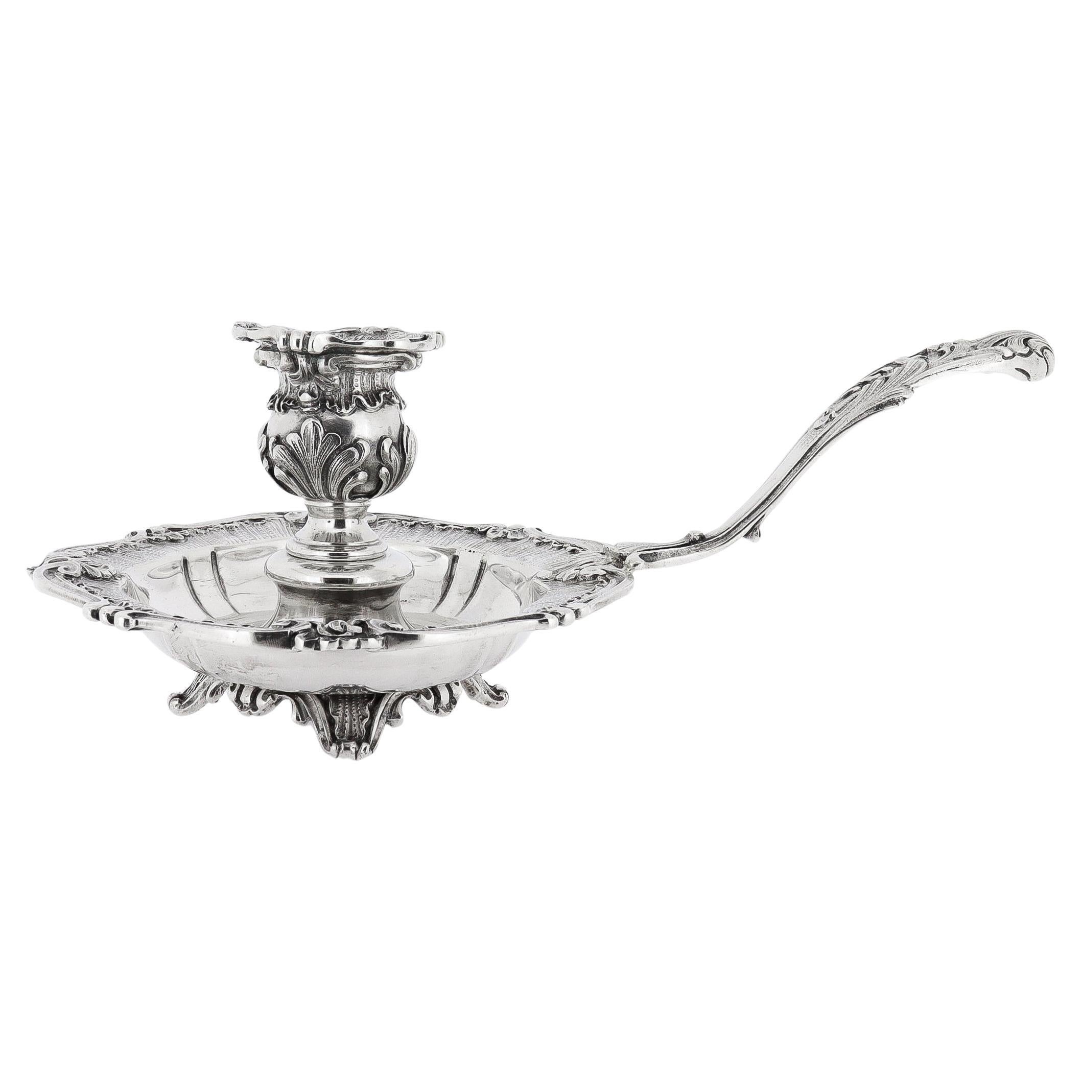 Mario Buccellati portacandele o bastone da camera in argento sterling in vendita