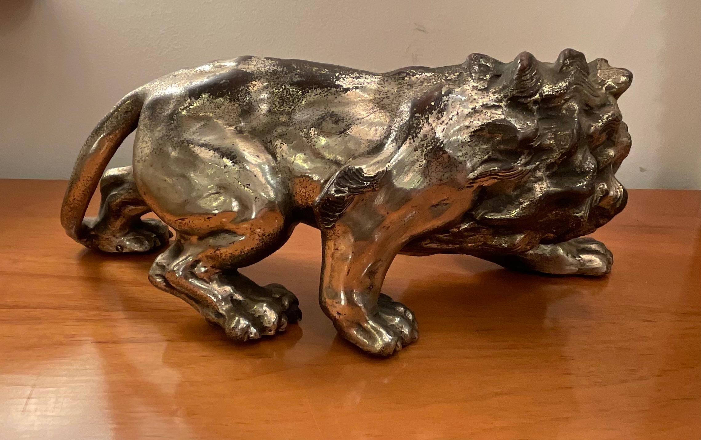 Mid-Century moderno MARIO CACCIAPUOTI - Grès placcato in rame argentato - Made in ITALY .1930 in vendita