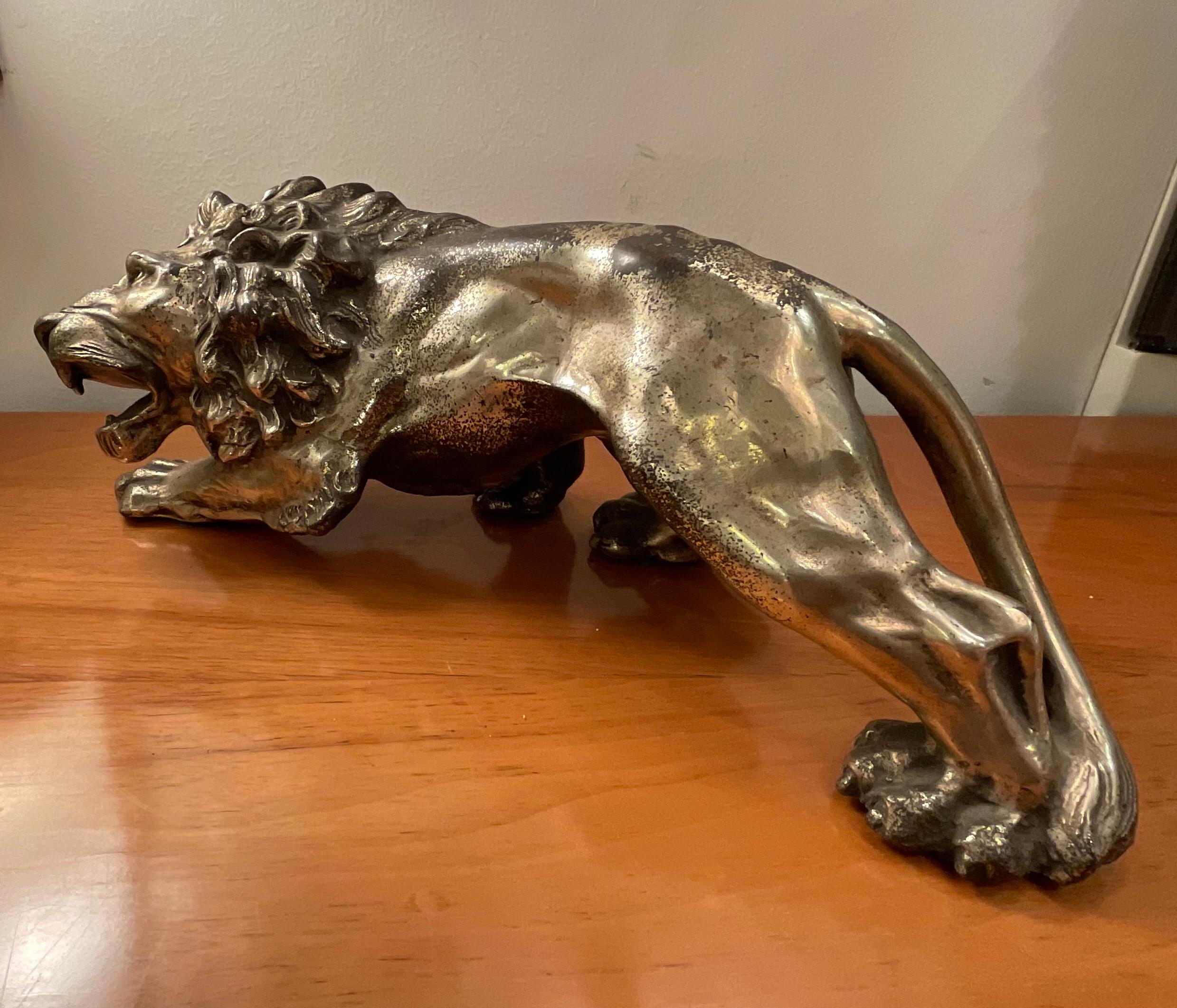 Early 20th Century MARIO CACCIAPUOTI - Grès placcato in rame argentato - Made in ITALY .1930 in vendita