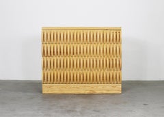 Mario Ceroli Annabella Chest of Drawers in Wood by Poltronova 1970s
