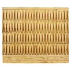 Cassettiera in Wood di Mario Ceroli Annabella by Poltronova anni '70