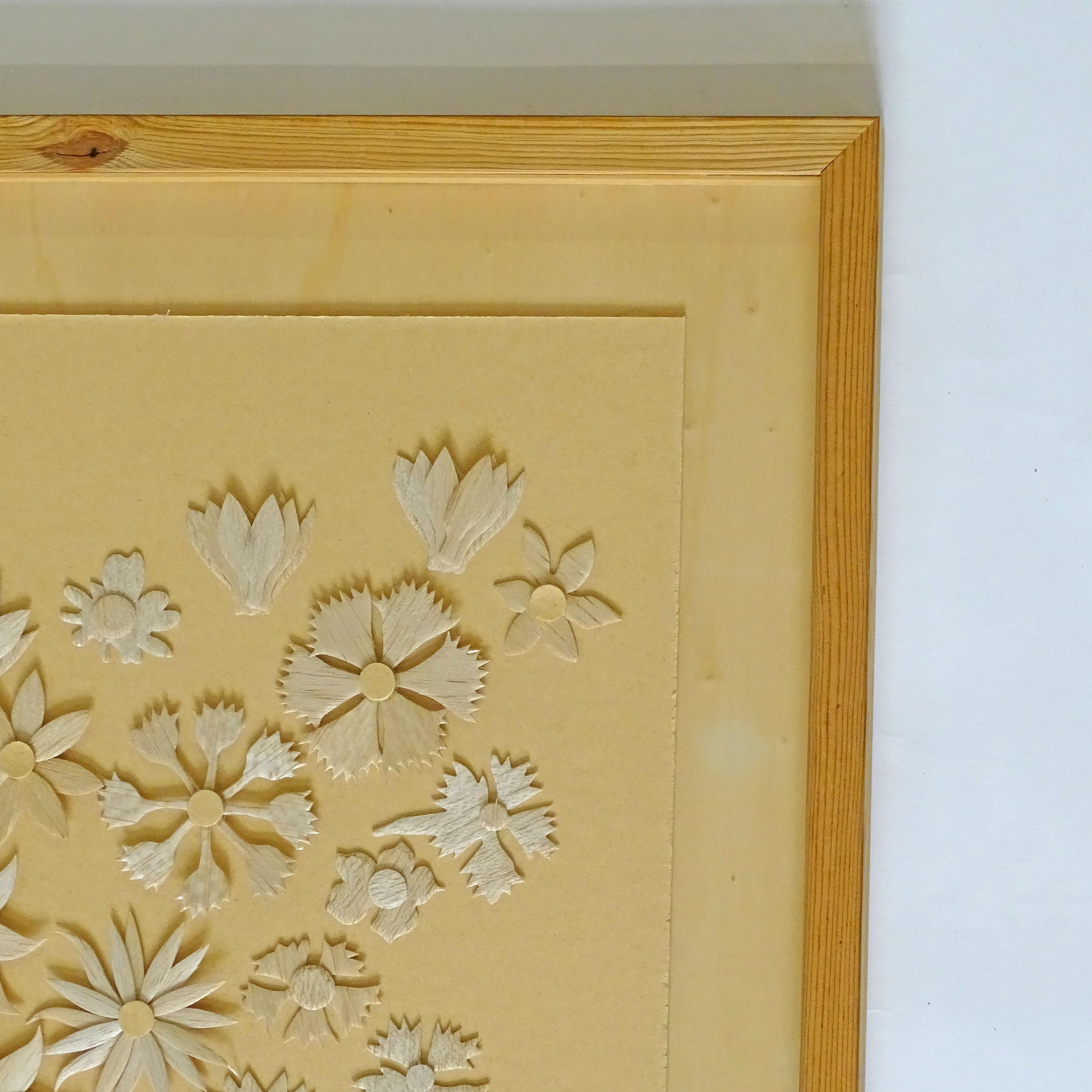 Mario Ceroli Serie Fiori in legno di balsa Multiplo, Italia 1970s In condizioni ottime a Milan, IT