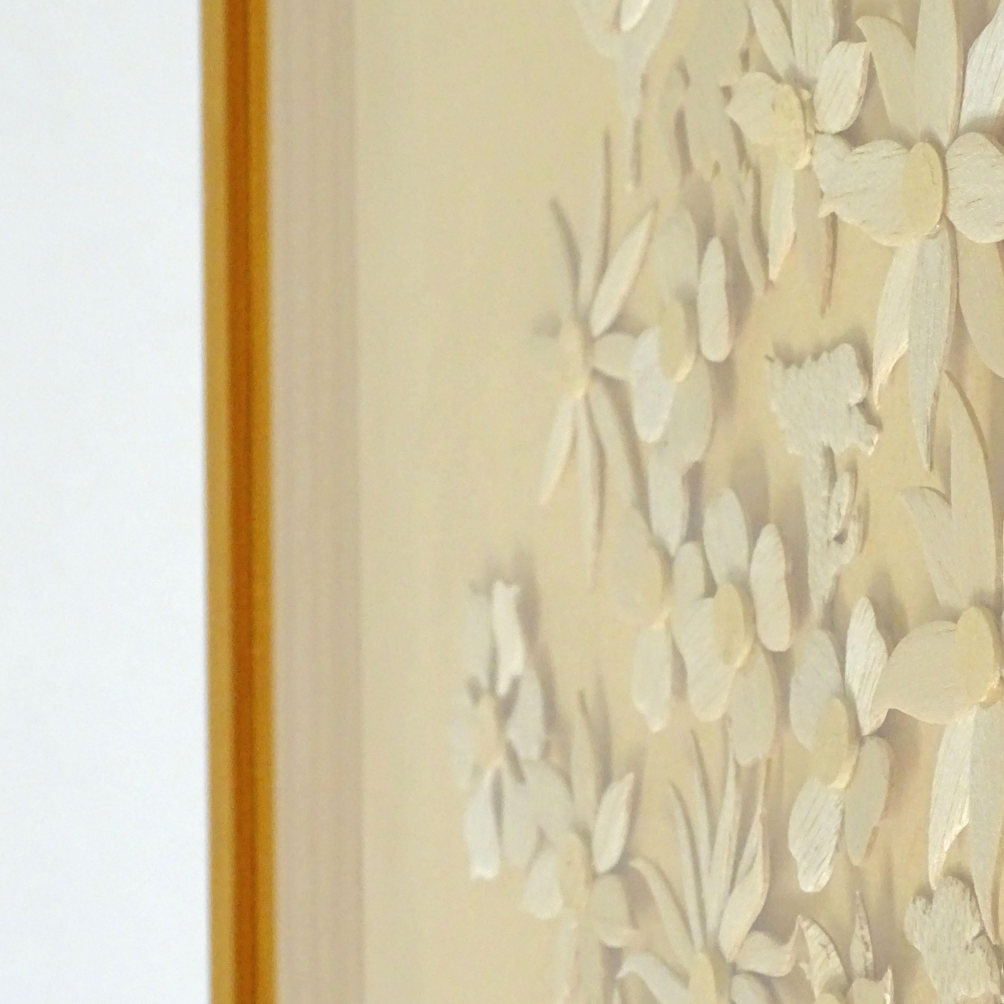 Plexiglass Mario Ceroli Serie Fiori in legno di balsa Multiplo, Italia 1970s