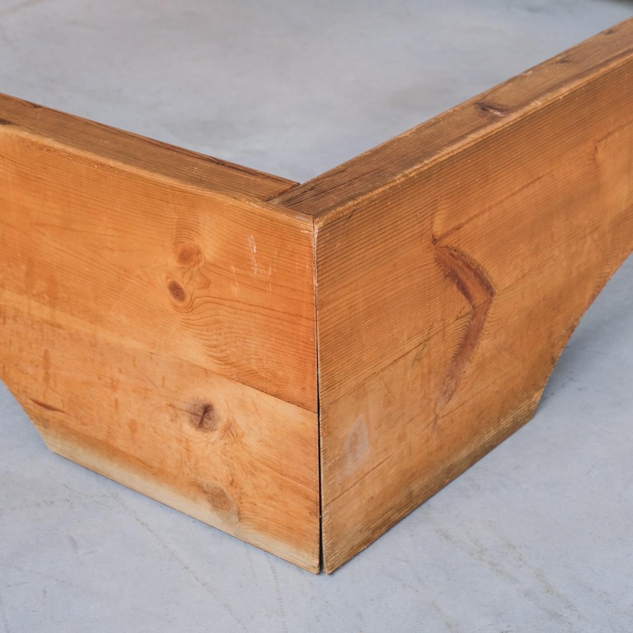 Mario Ceroli Bocca Della Verità Mid-Century Italian Bed for Poltronova For Sale 3