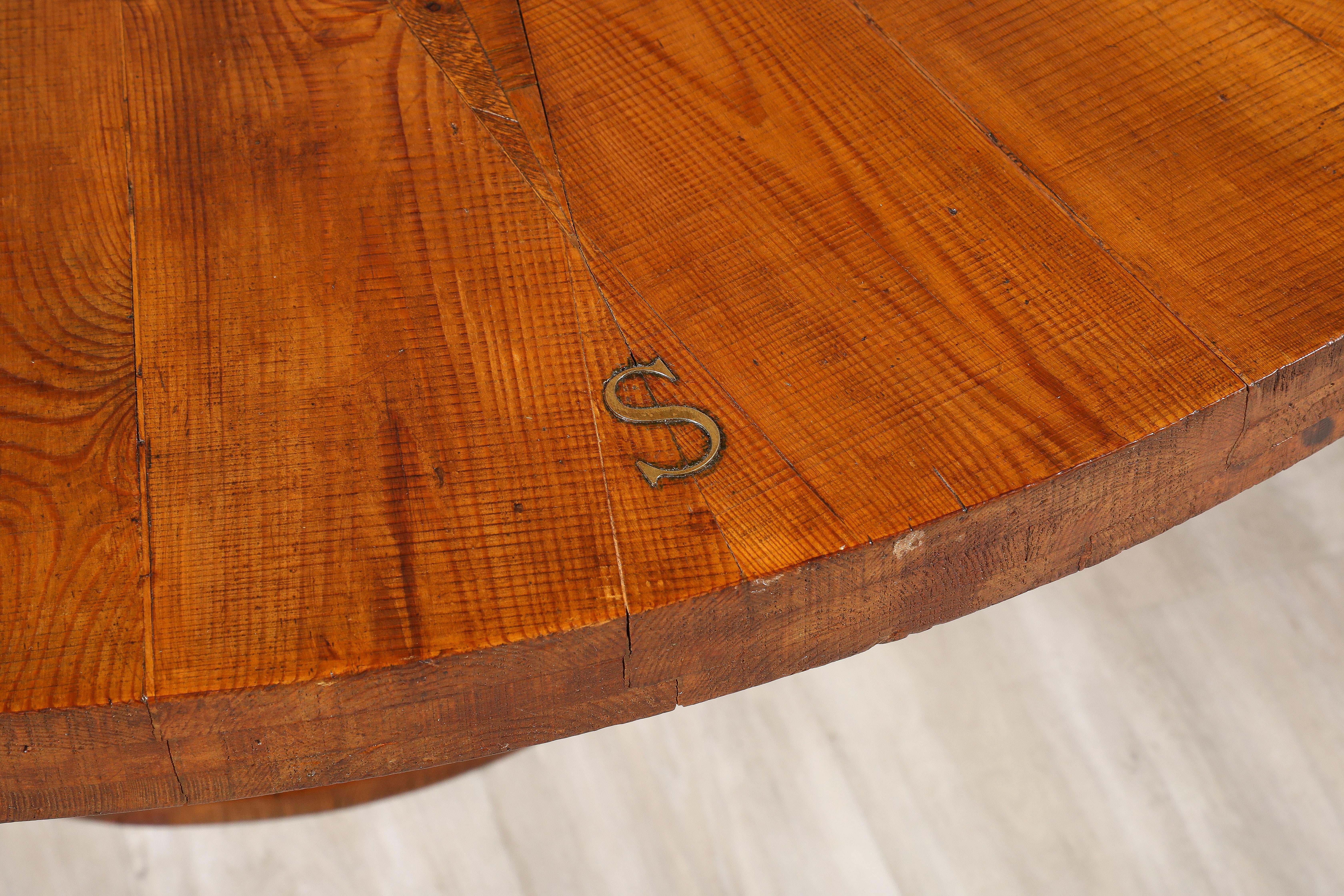 Table 'La Rosa dei Venti' de Mario Ceroli pour Poltronova, vers 1973 en vente 5