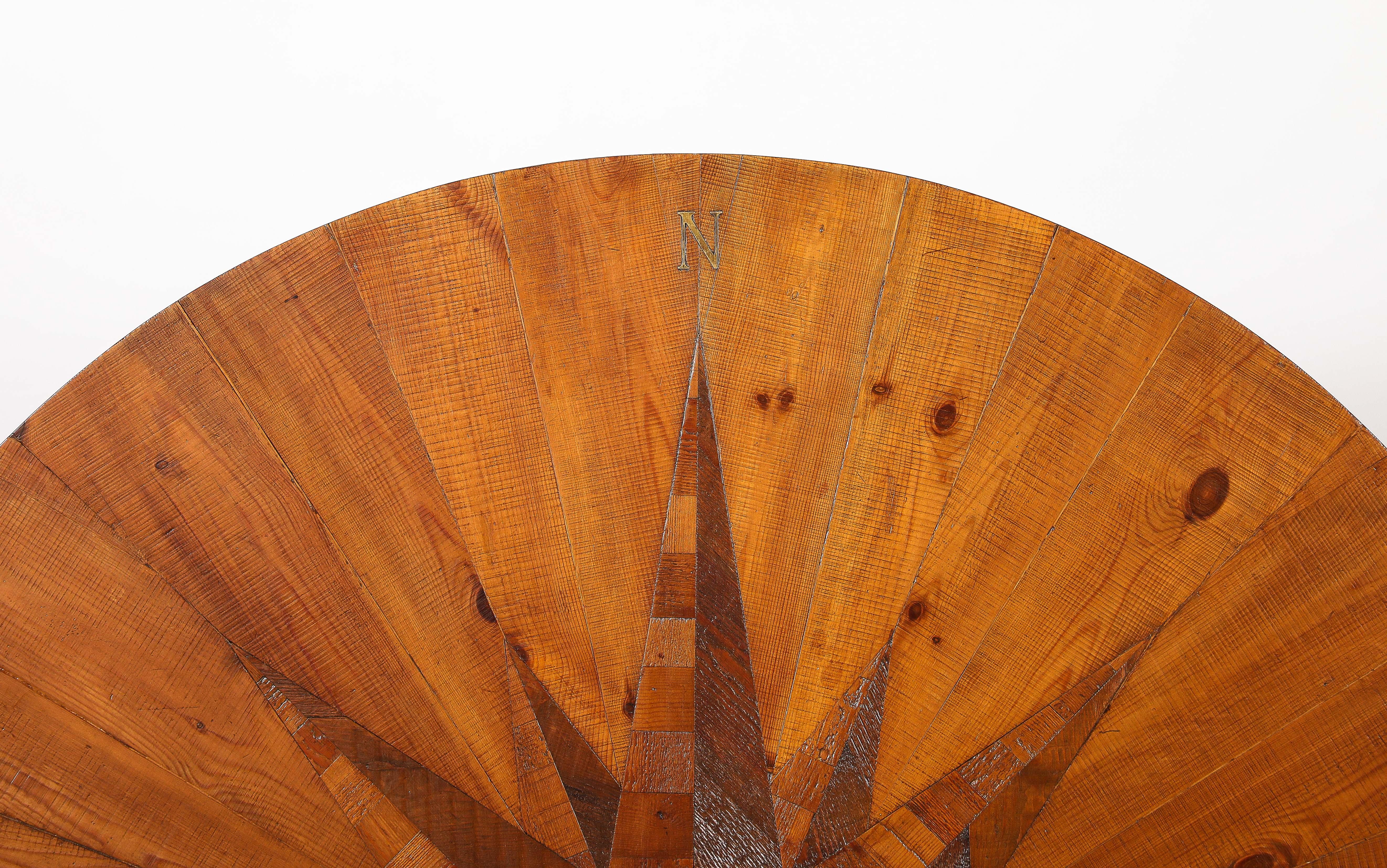 Tavolo 'La Rosa dei Venti' di Mario Ceroli per Poltronova, circa 1973 in vendita 11