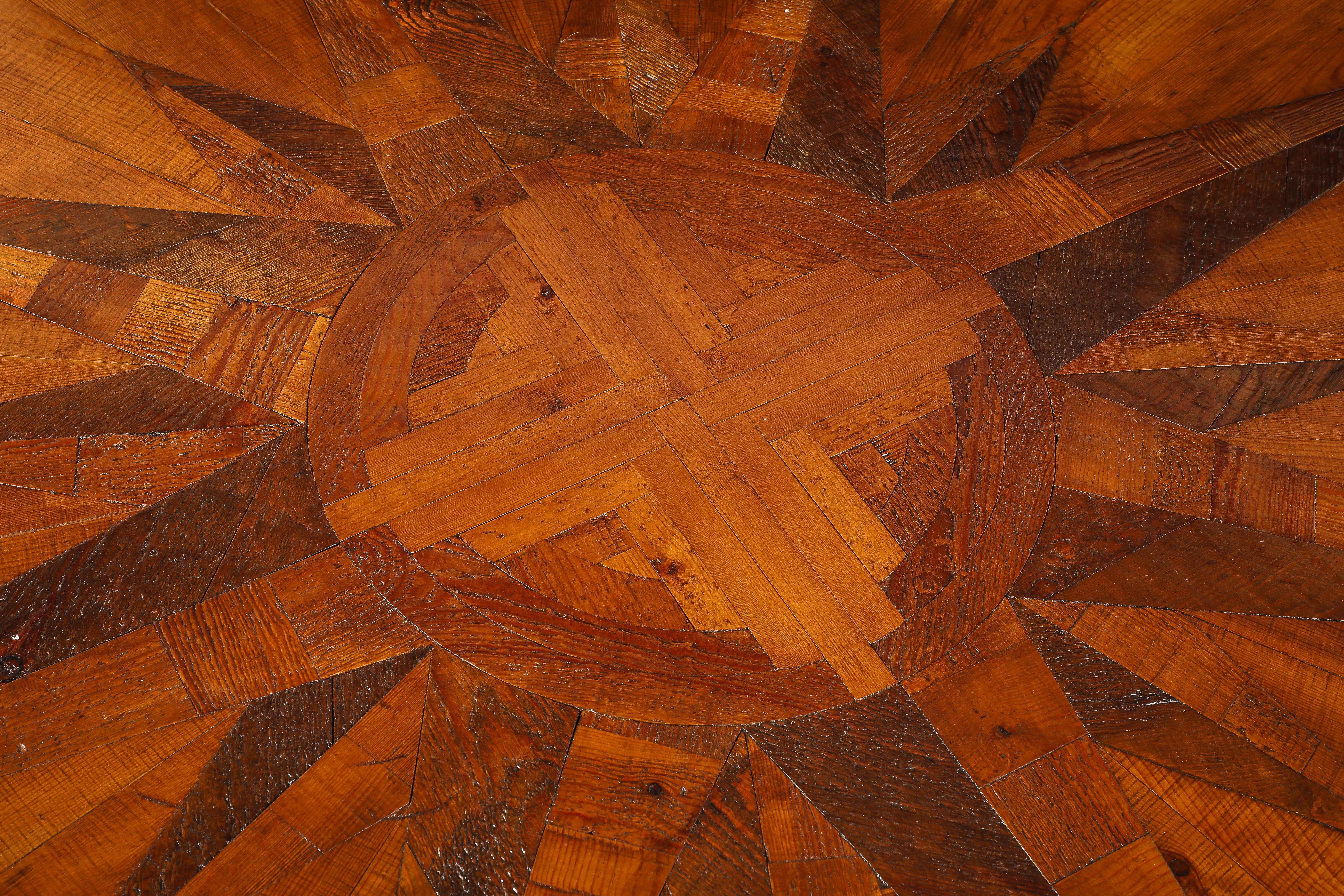 Ottone Tavolo 'La Rosa dei Venti' di Mario Ceroli per Poltronova, circa 1973 in vendita