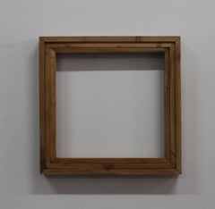 Mario Ceroli Marco para espejo de pared de Poltronova 1966