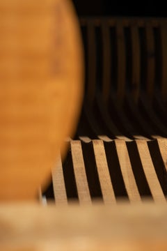 Mario Ceroli ‘Mobili Della Valle’ sofa in raw Russian pine, Italy 1966